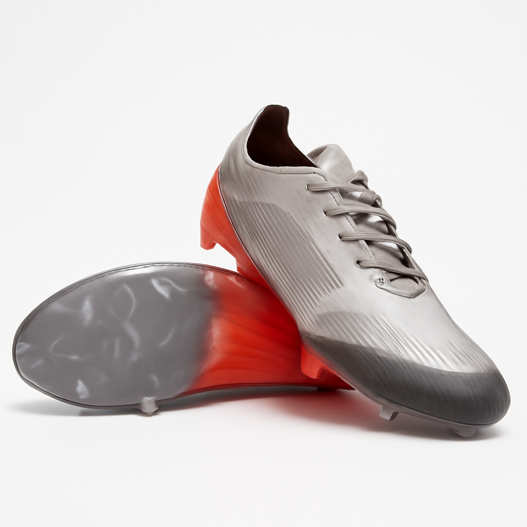 F50 FG - White/Iron Metallic/Solar Red