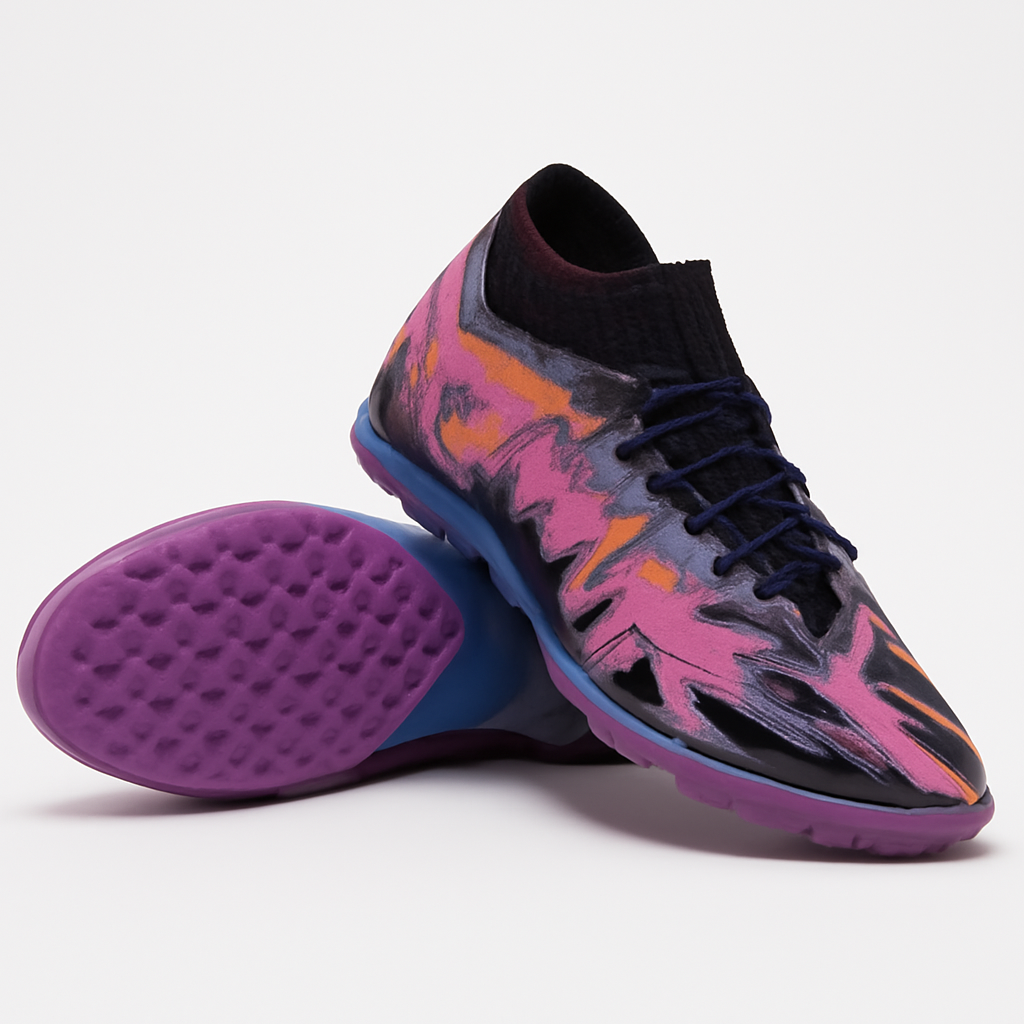 FTR 7 MT TT - Black/Pink Glimmer/Blue Glimmer/Silver/Ultra Blue