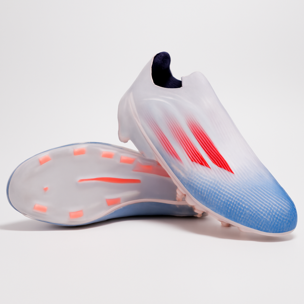 F50 LCL FG - White/Solar Red/Lucid Blue