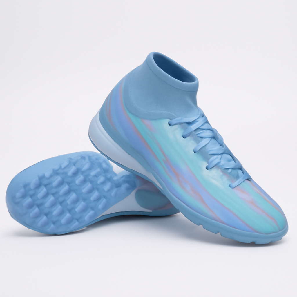 F50 CLB TF - Semi Blue Burst/White/Orchid Pink