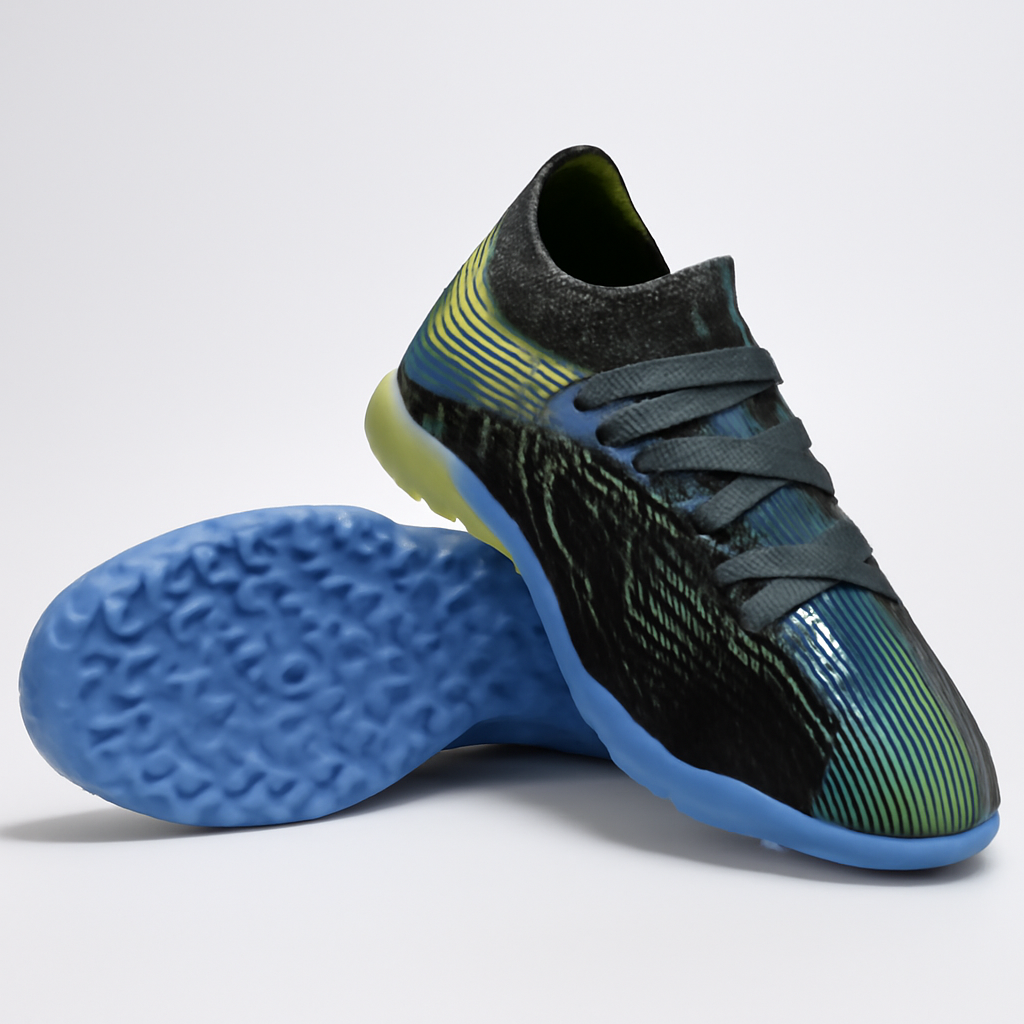 FTR 7 MT TT - Black/Green Glare/Ultra Blue/Fizzy Melon