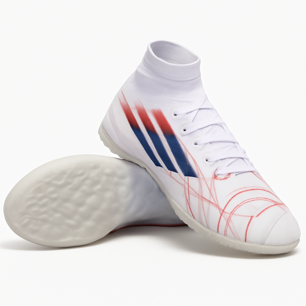 F50 MID TF - Sparkfusion White/Red/Blue