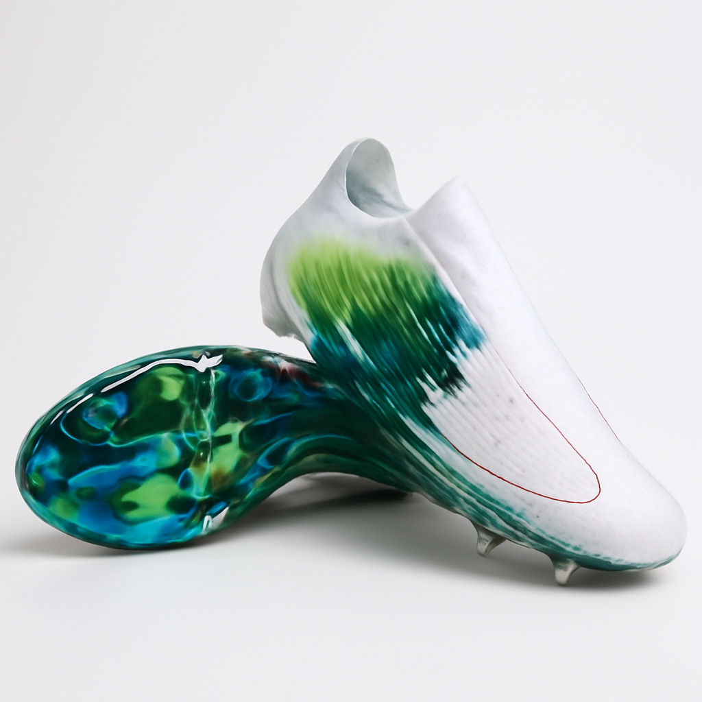 F50 FG - Gold Metallic/Dark Green/Lucid Lemon